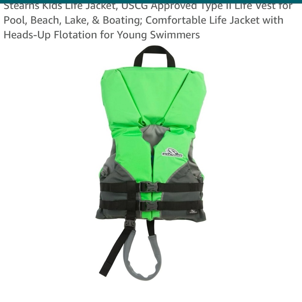 Brand new infant to child  <30 lb life jacket